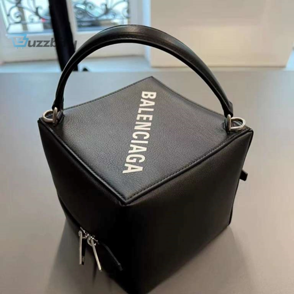 Balenciaga 4×4 Small bag monogram Black For Women 6.3in/16cm 7481972AAIM1090 