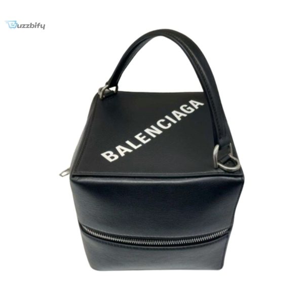 balenciaga 44 small bag monogram black for women 6