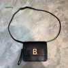 balenciaga b small lizard effect crossbody bag in black for women womens bags Ashya 14in 14 14cm buzzbify 14 14