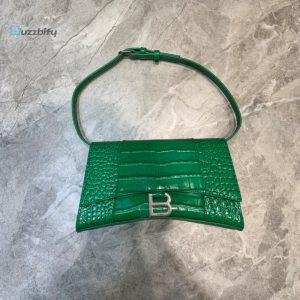 balenciaga hourglass handbag in green for women womens bags 9