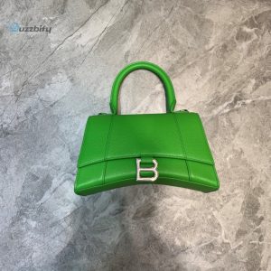 balenciaga hourglass small handbag in green for women womens Chofakian bags 13in 13 13cm buzzbify 13 13
