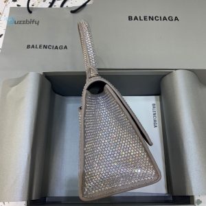 balenciaga hourglass xs handbag in grey for women womens bags 7 1