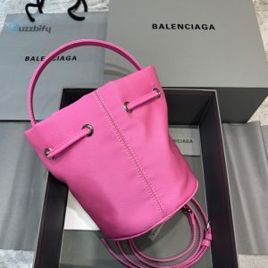 balenciaga le cagole medium bucket bag in pink for women womens bags 7in18cm buzzbify 1 1