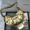 balenciaga le cagole xs shoulder bag in gold for women womens bags 13in33cm buzzbify 1