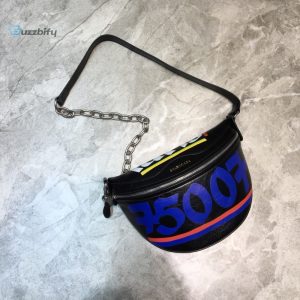 balenciaga souvenir xs belt bag in black for women womens bags 9 20
