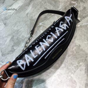 balenciaga souvenir xs belt bag in black for women womens coach bags 9 51