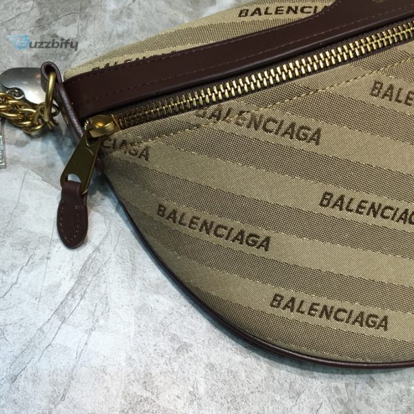 balenciaga souvenir xs belt bag in brown for women womens bags 9 11