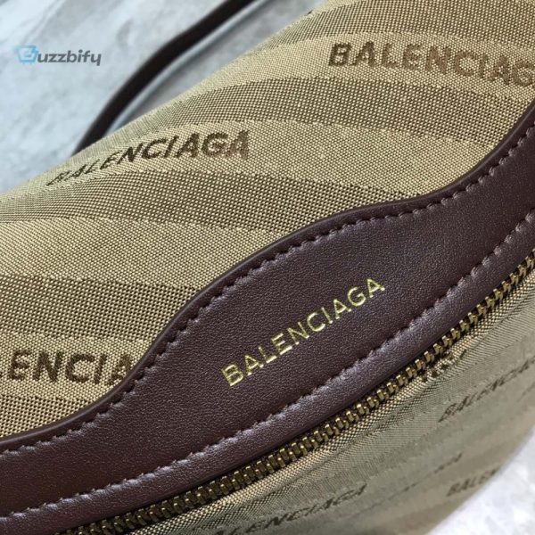 balenciaga souvenir xs belt bag in brown for women womens bags 9 12