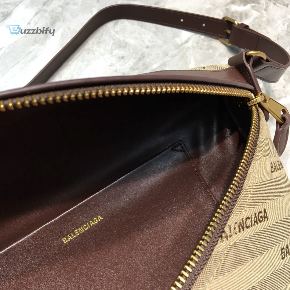 Balenciaga Souvenir XS Belt Bag In Brown, For Women, Women’s Bags Rockstud 9.5in/24cm 