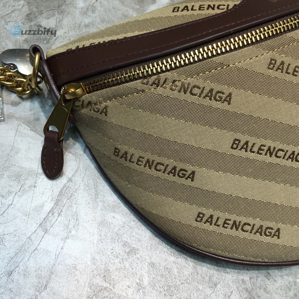 Balenciaga Souvenir XS Belt Bag In Brown, For Women, Women’s Fortune Bags 9.5in/24cm 