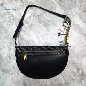 balenciaga souvenir xxs belt bag in black for women womens bags 11 14