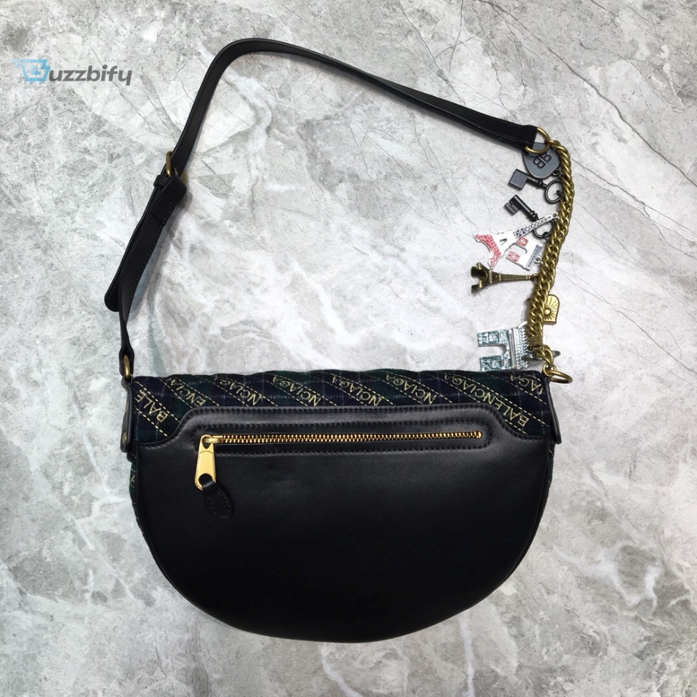 Balenciaga Souvenir Xxs Belt Bag In Black For Women Womens Bags 11.8In30cm