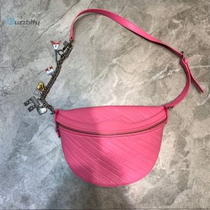 balenciaga souvenir xxs belt bag in pink for women womens bags 11