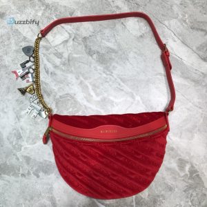 balenciaga souvenir xxs belt bag in red for women womens bags 11