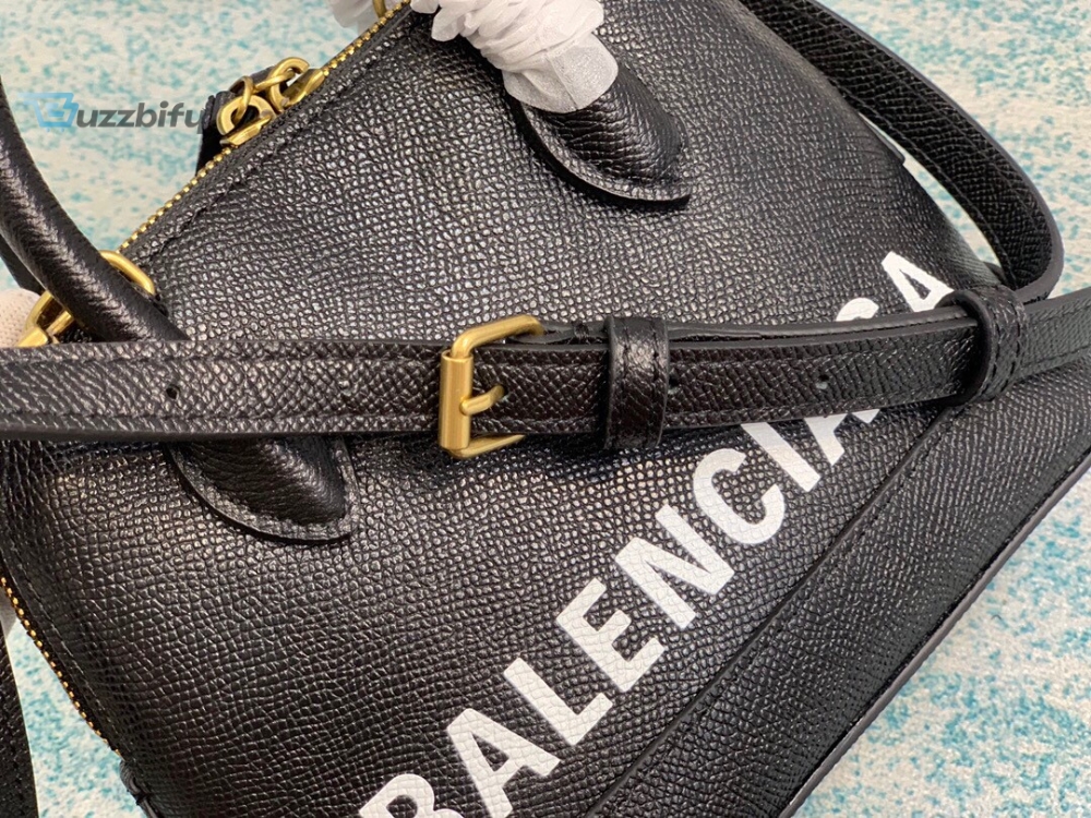 Balenciaga Ville Handbag In Black, For Women, Women’s Bags 7in/18cm 