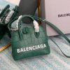 balenciaga ville mini handbag in dark green for women womens bags 7in18cm buzzbify 1