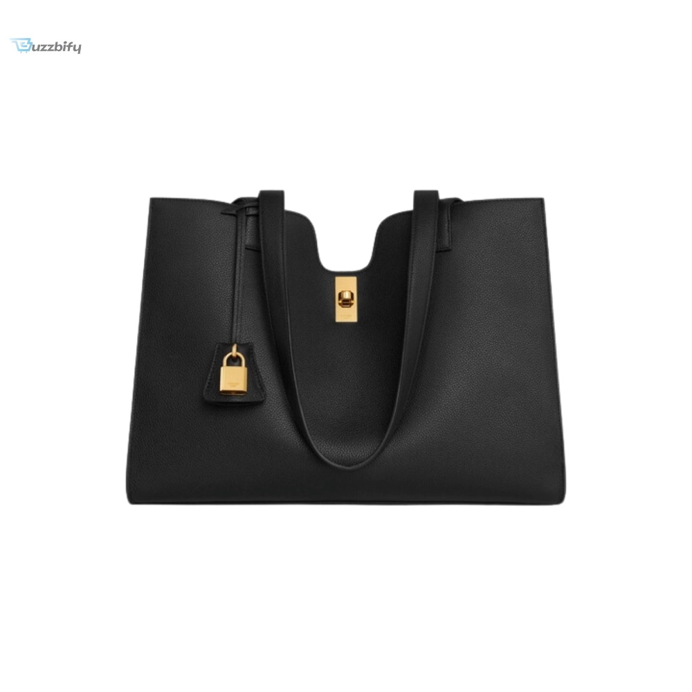 Celine Cabas 16 Black Bag For Women 112583FEI.38NO- 37 Cm/ 15 Inches 
