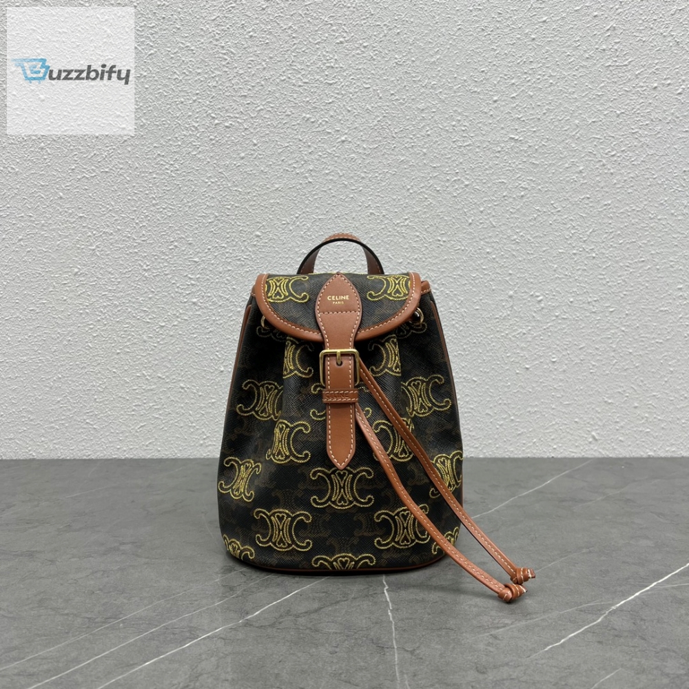 Celine Triomphe Canvas Celine Mini Backpack Avanca Shop Hedi