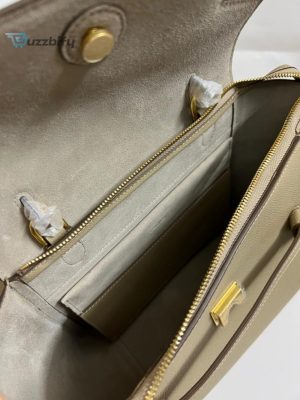 Celine Nano Micro Belt Bag In Grained Material Light Taupe For Women 9.5In24cm