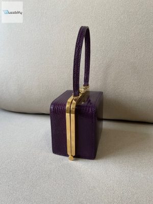 Celine Classic Box Teen handbag in black box leather