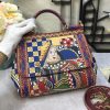 dolce gabbana 90s sicily bag with logo print multicolor for women 10 58