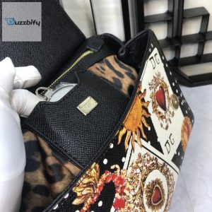 dolce gabbana 90s sicily bag with logo print multicolor for women 10 9