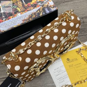 dolce Wei gabbana dg girls crossbody bag with polka dots brown for women 8 12