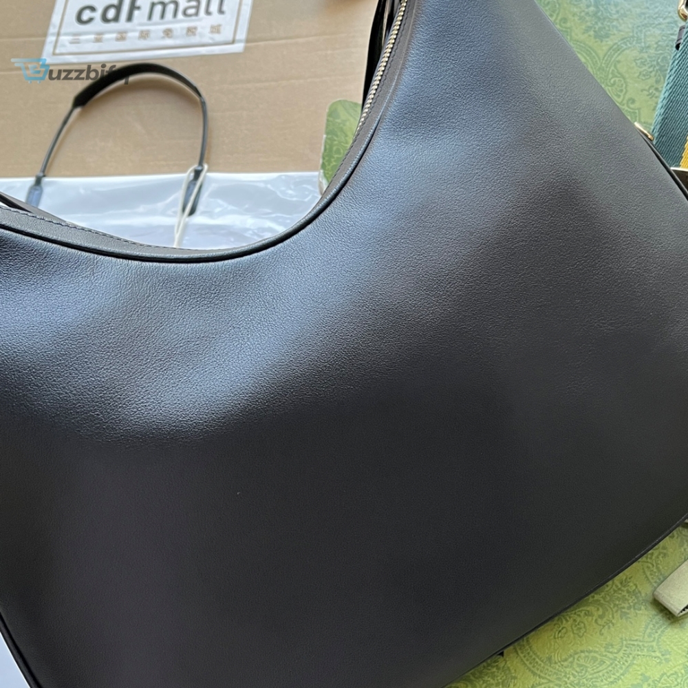 Gucci Atache Large Shoulder Bag Black For Women, Women’s Bags 13.8in/35cm GG 702823 UXWBG 1037 