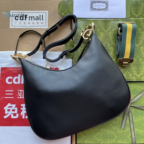gucci atache large shoulder bag black for women womens bags 13 14