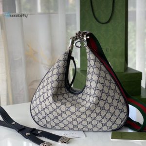 Gucci Attache Small Shoulder Bag 9In23cm Beige For Women Gg 699409 96Grn 4082