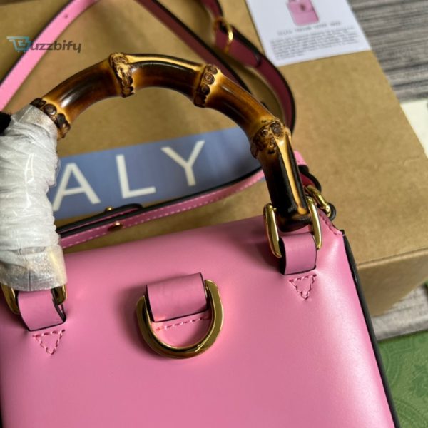 gucci Womens bamboo mini handbag pink for women womens bags 6 12