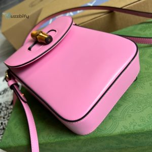gucci Womens bamboo mini handbag pink for women womens bags 6 7