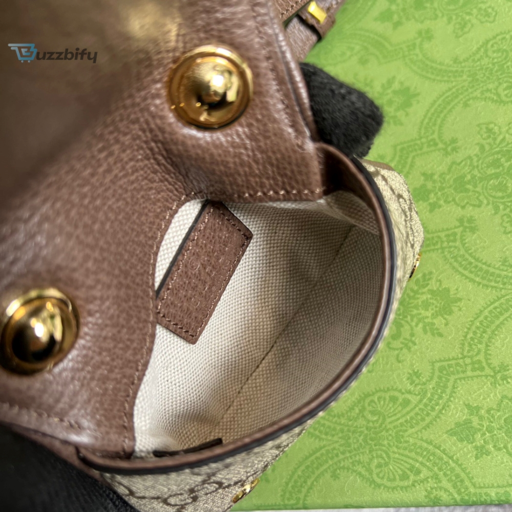 Gucci Blondie Card Case Wallet Beige For Women, Women’s Bags 4.5in/12cm GG 698635 K9GSG 8358 