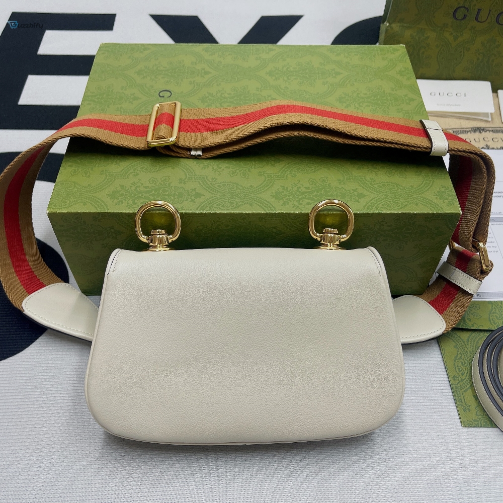 Gucci Blondie Mini Bag White For Women, Women’s Bags 8.7in/22cm GG 698643 UXXAG 9161 