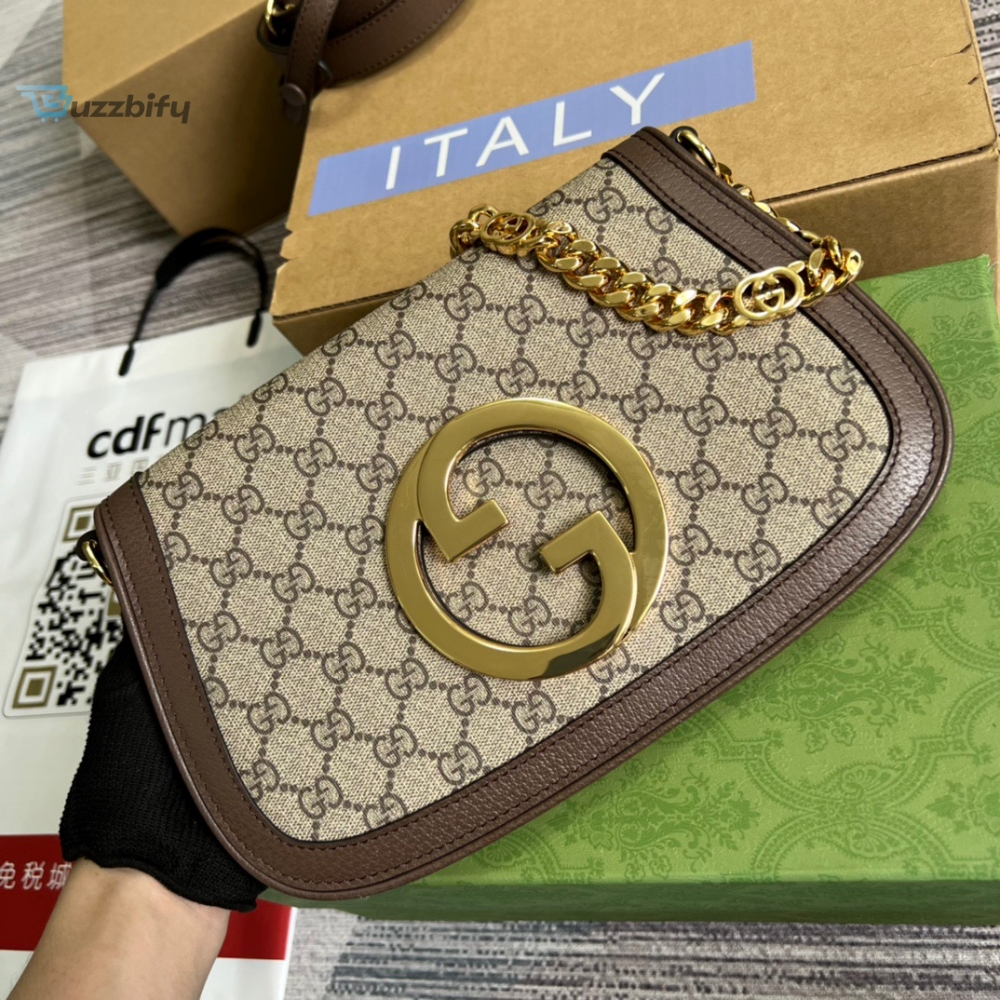 Gucci Blondie Shoulder Bag Beige For Women, Women’s Bags 11in/28cm GG 699268 K9GSG 8358 