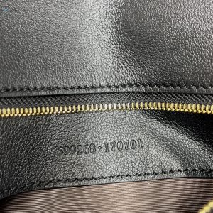 gucci Satin blondie shoulder bag black for women womens bags 11in28cm gg 699268 uxx0g 1000 buzzbify 1 1