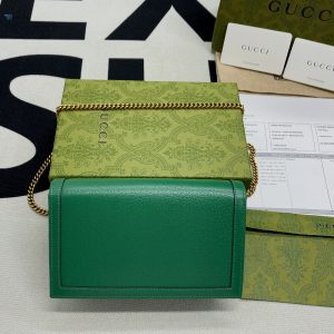 Gucci Diana Mini Bag With Bamboo Green For Women Womens Bags 7.5In19cm Gg 696817 Dj20t 3120