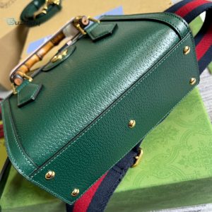 Gucci Diana Mini Tote Bag Green For Women Womens Bags 7.9In20cm Gg 702732 U3zdt 3670