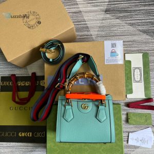 gucci diana mini tote bag light blue for women womens bags 7
