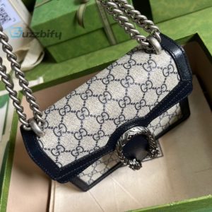 gucci dionysus mini bag beige and blue gg supreme canvas for women 7 1