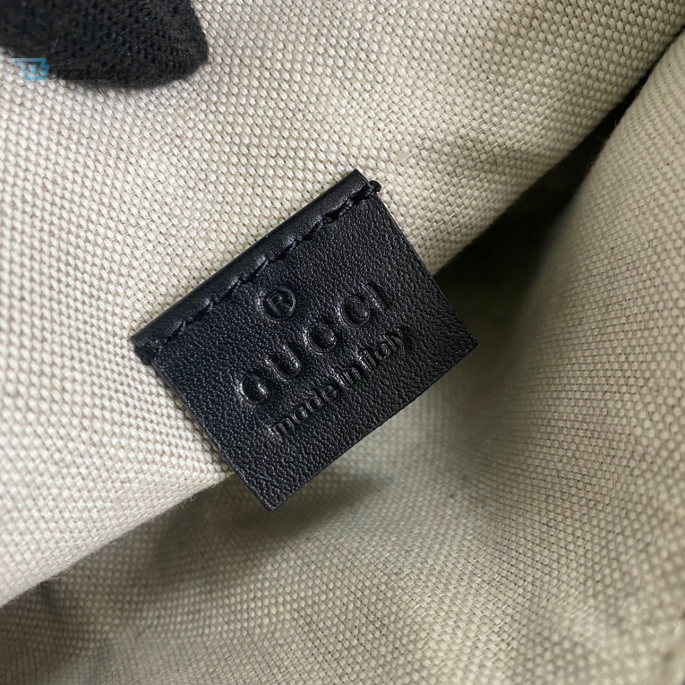 Gucci GG Embossed Belt Bag Black GG Embossed For Men  9.1in/23cm GG 658582 1W3CN 1000 