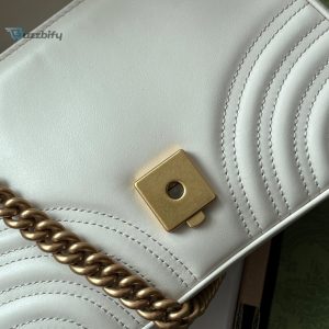 gucci gg marmont mini top handle bag white for women womens bags 8 2