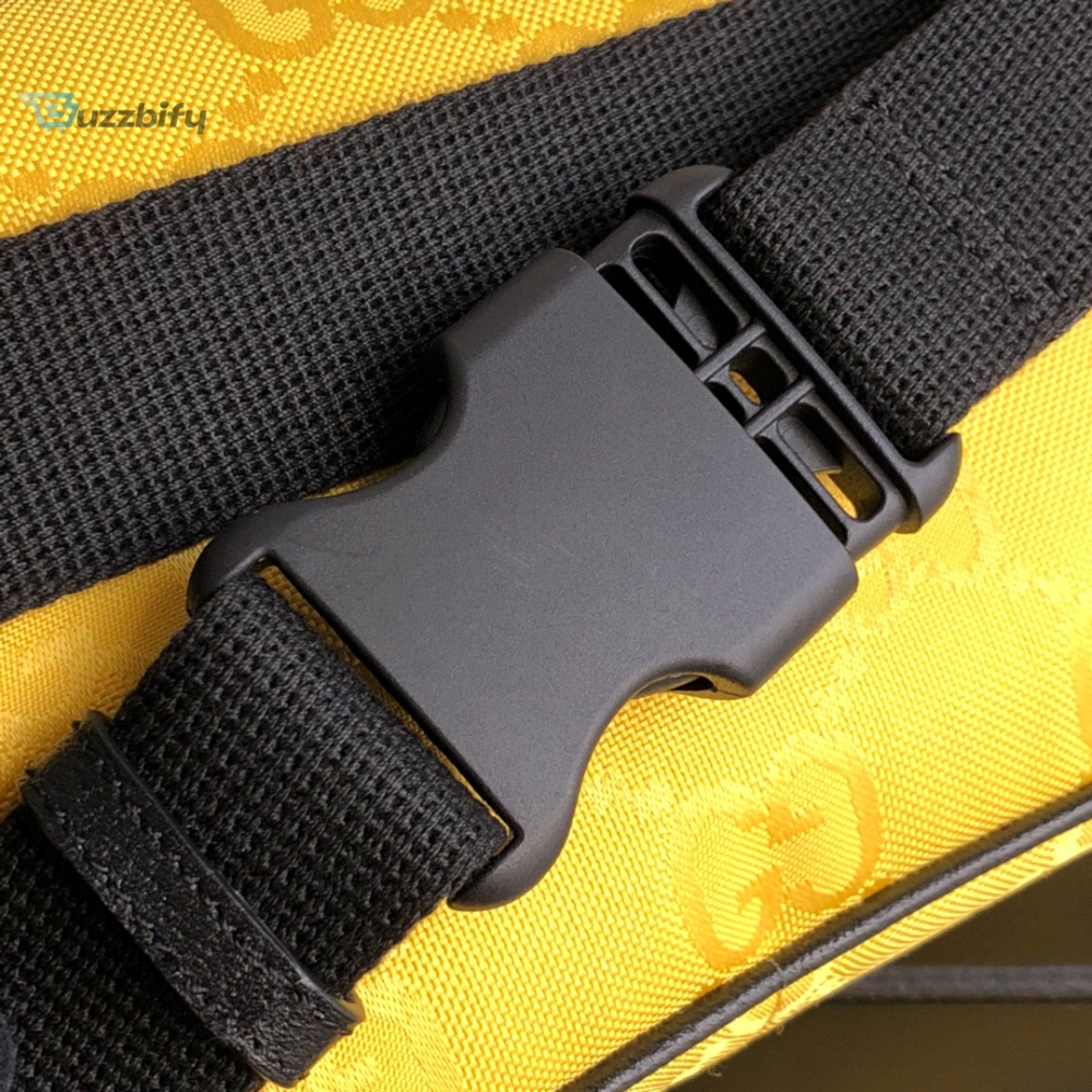 Gucci Gucci Off The Grid Belt Bag Yellow GG ECONYL® For Men  9.5in/24cm GG 