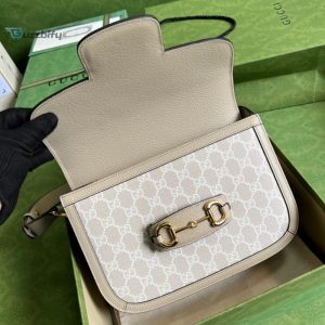Gucci Horsebit 1955 Gg Mini Bag Beige For Women Womens Bags 8.1In21cm Gg 658574 Uulag 9682