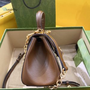 gucci owned horsebit 1955 mini bag brown for women womens bags 8 7