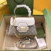 gucci owned horsebit 1955 mini bag white for women womens bags 8
