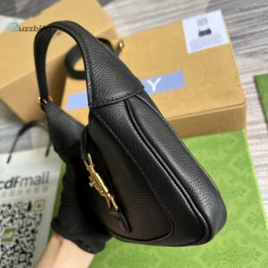 Gucci Jackie 1961 Mini Shoulder Bag Black For Women Womens Bags 7.5In19cm Gg 637091 10O0g 1000
