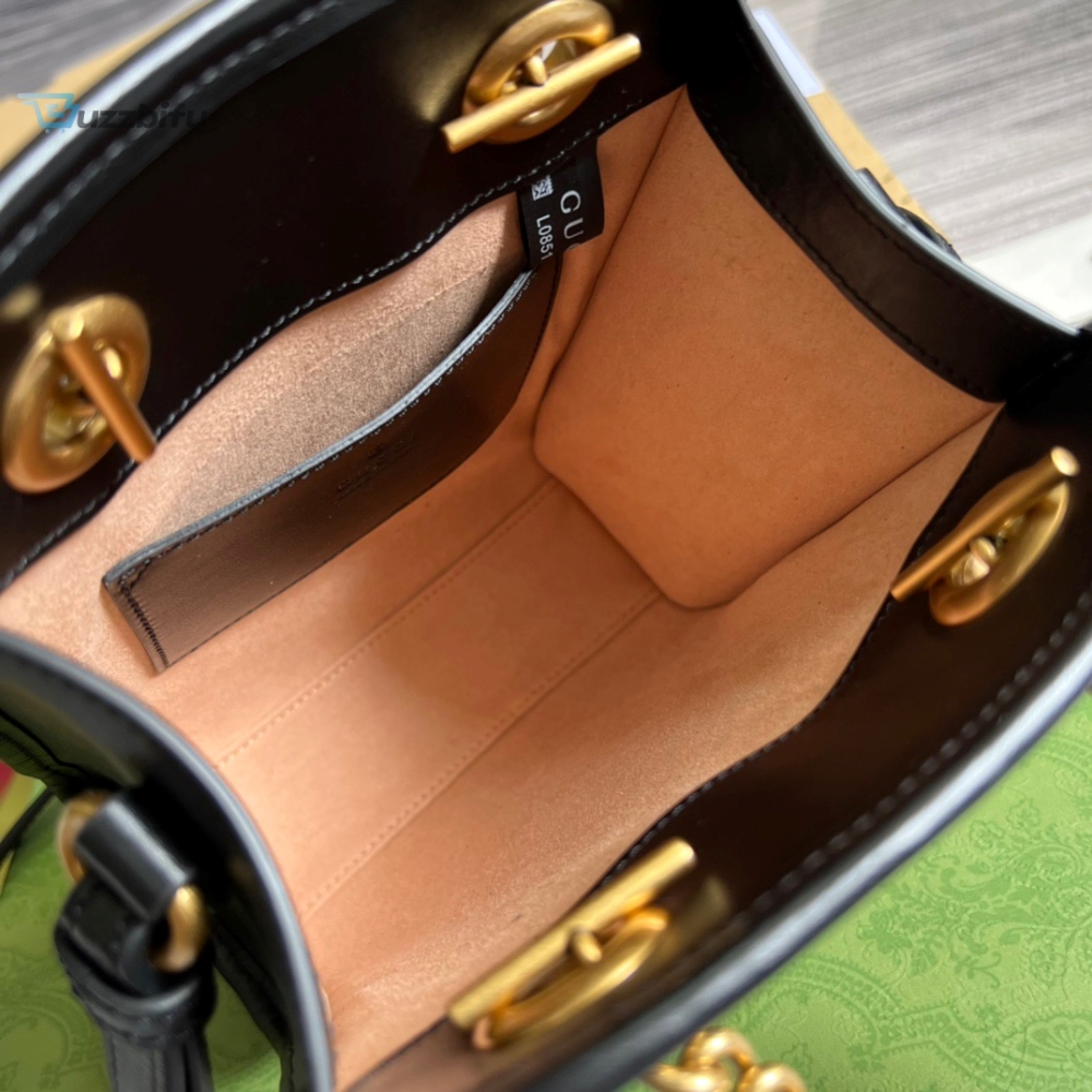 Gucci Marmont Matelasse Mini Bag Black For Women, Women’s Bags 7.5in/19cm GG 696123 DTDHT 1000 