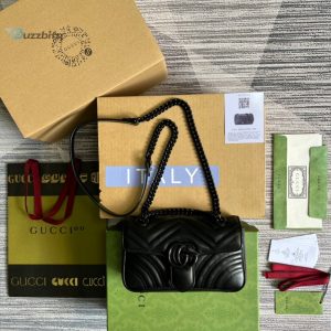 gucci marmont matelasse mini bag black for women womens bags 8