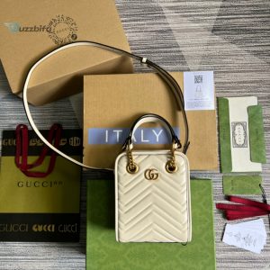 gucci marmont matelasse mini bag white for women womens bags 7